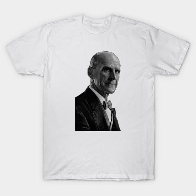 Eugene Debs Portrait Illustration T-Shirt by KAM Std